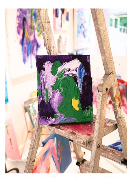 "Layers of purple" by Appie van Voorst