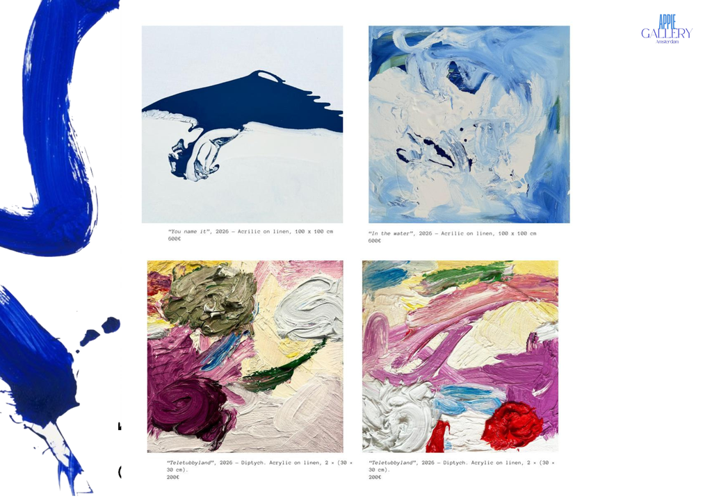 Paintings by Appie van Voorst