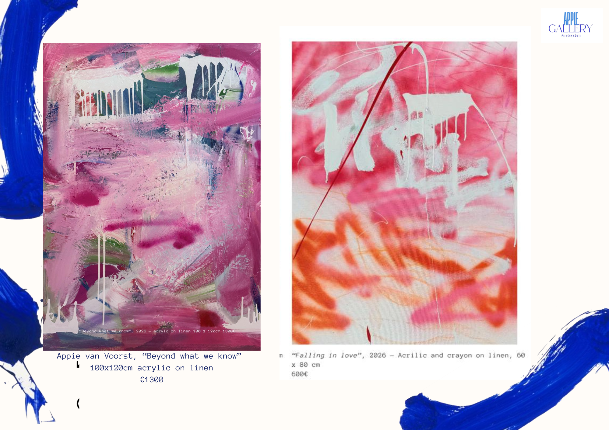 Paintings by Appie van Voorst