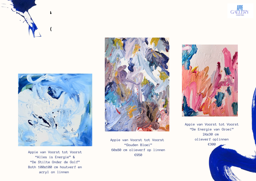 Paintings by Appie van Voorst