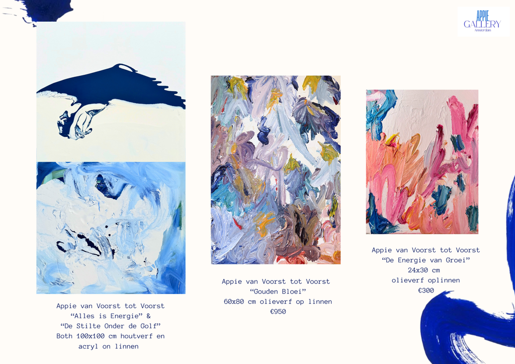 Paintings by Appie van Voorst tot Voorst