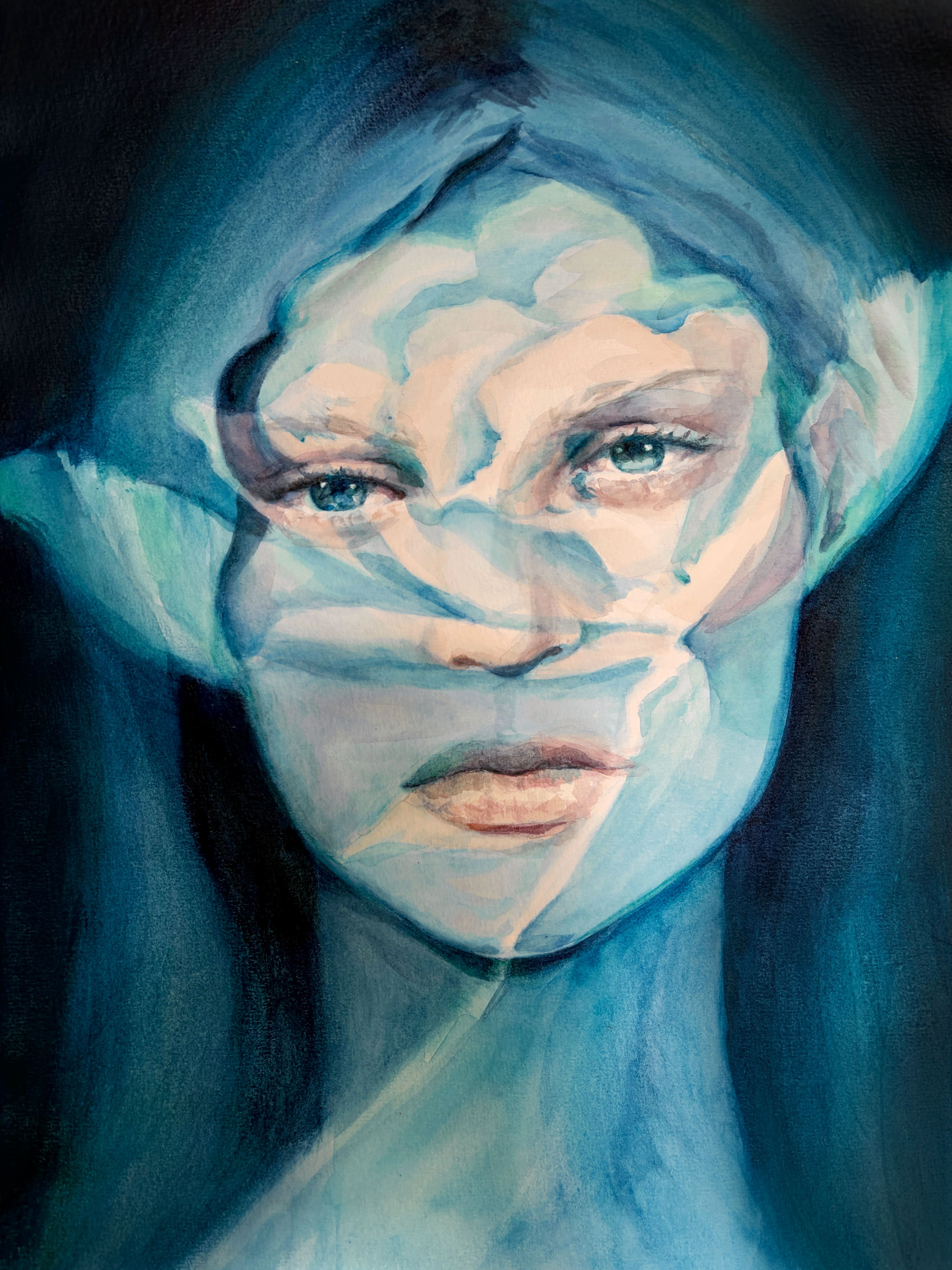 "Blue is the warmest color (I)" by Tamara Shahar