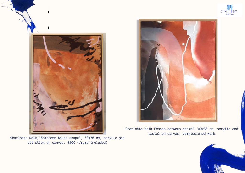 Paintings by Charlotte Nelck