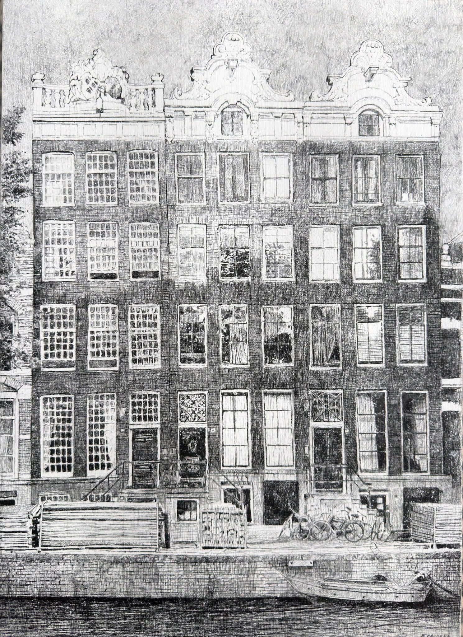 "Zeizersgracht II, Amsterdam" by Francisco Carreño
