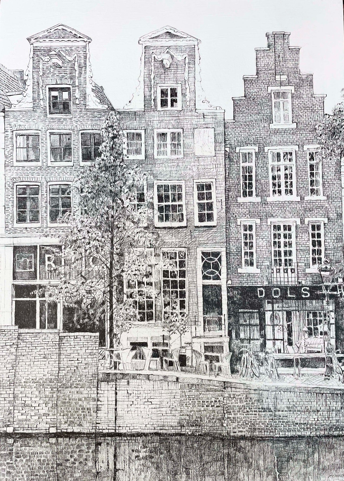 "Zeizersgracht I, Amsterdam" by Francisco Carreño