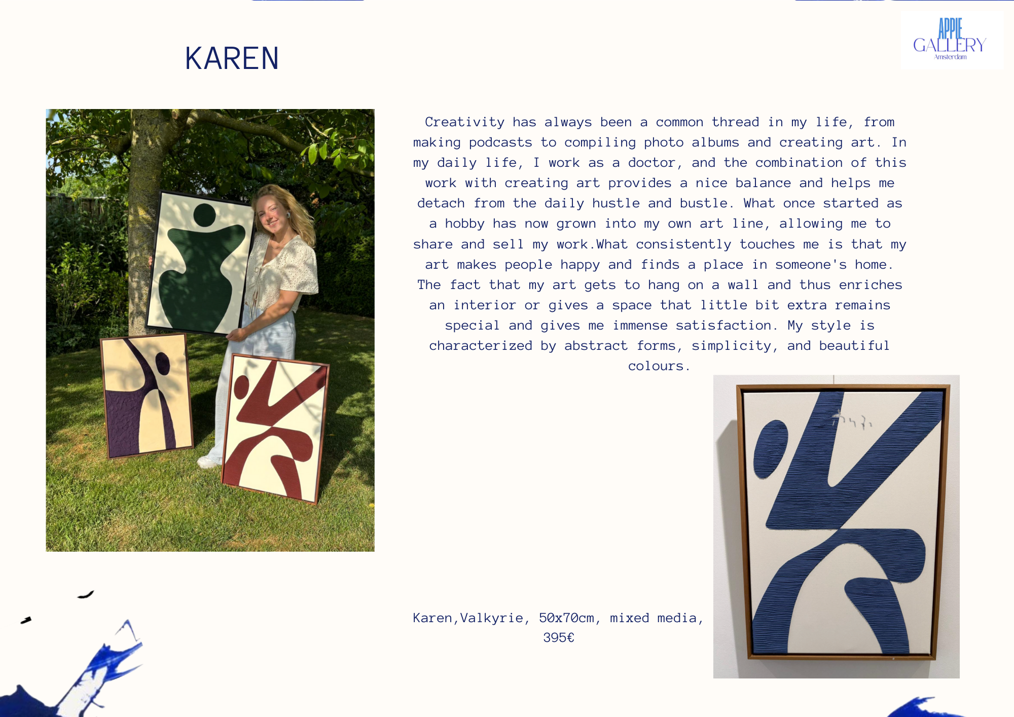 Paintings by Karen