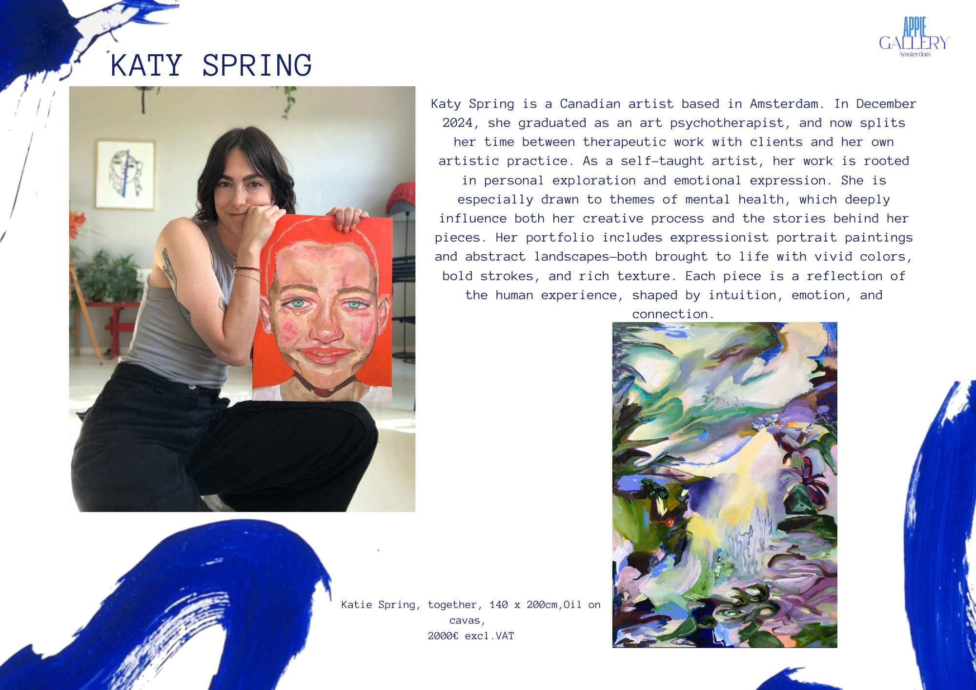 Paintings by Katy Spring