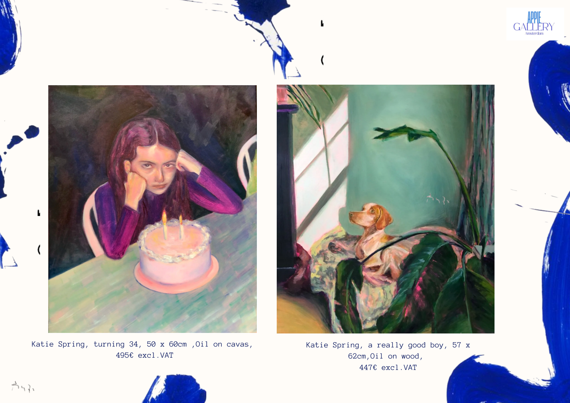 Paintings by Katy Spring