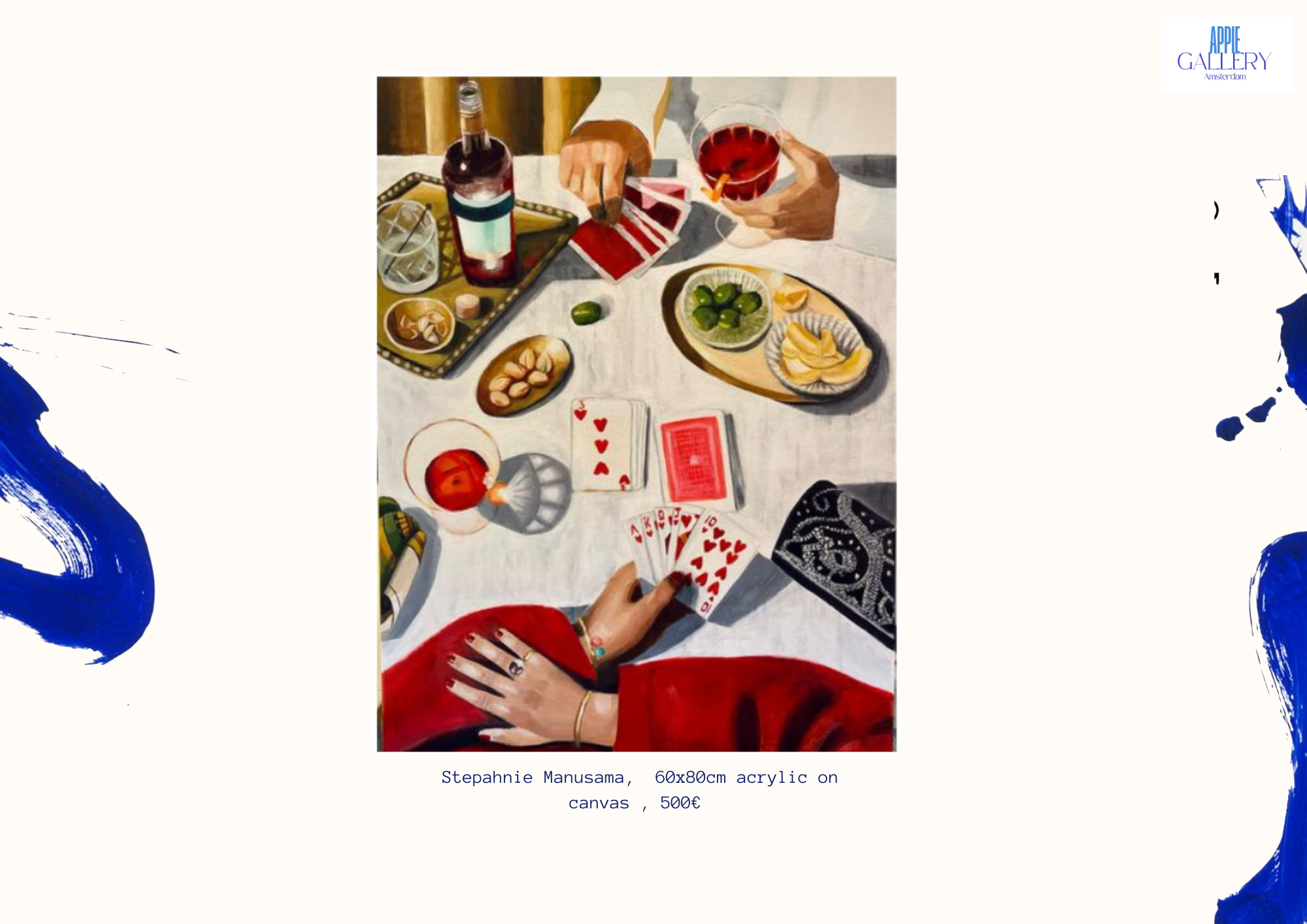 Food paintings from Stephanie Manusama