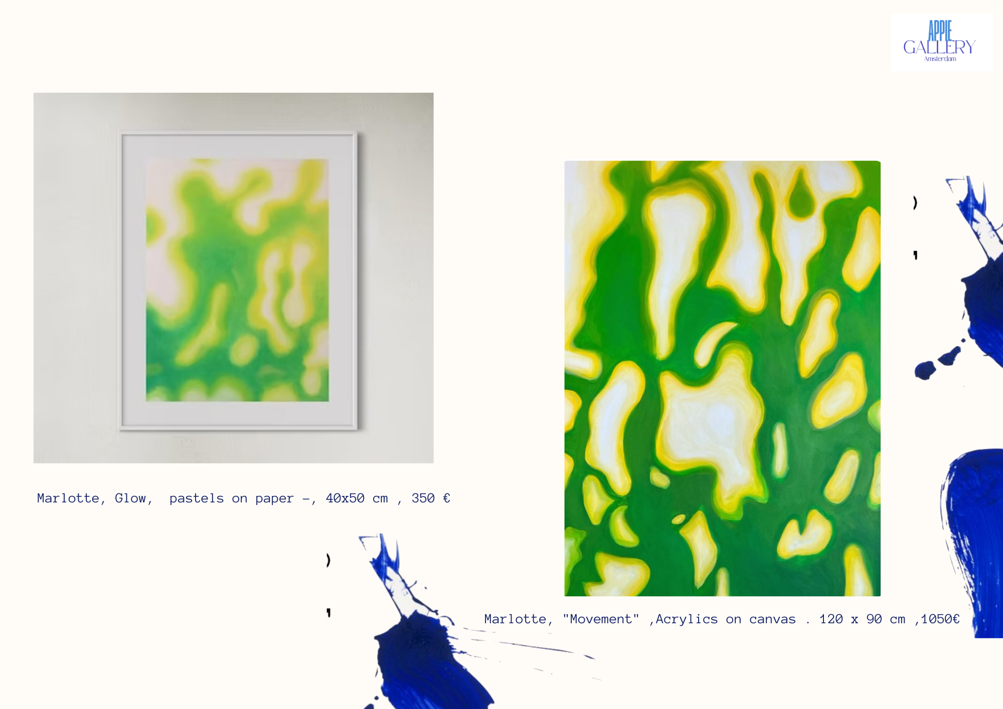 Paintings by Marlotte