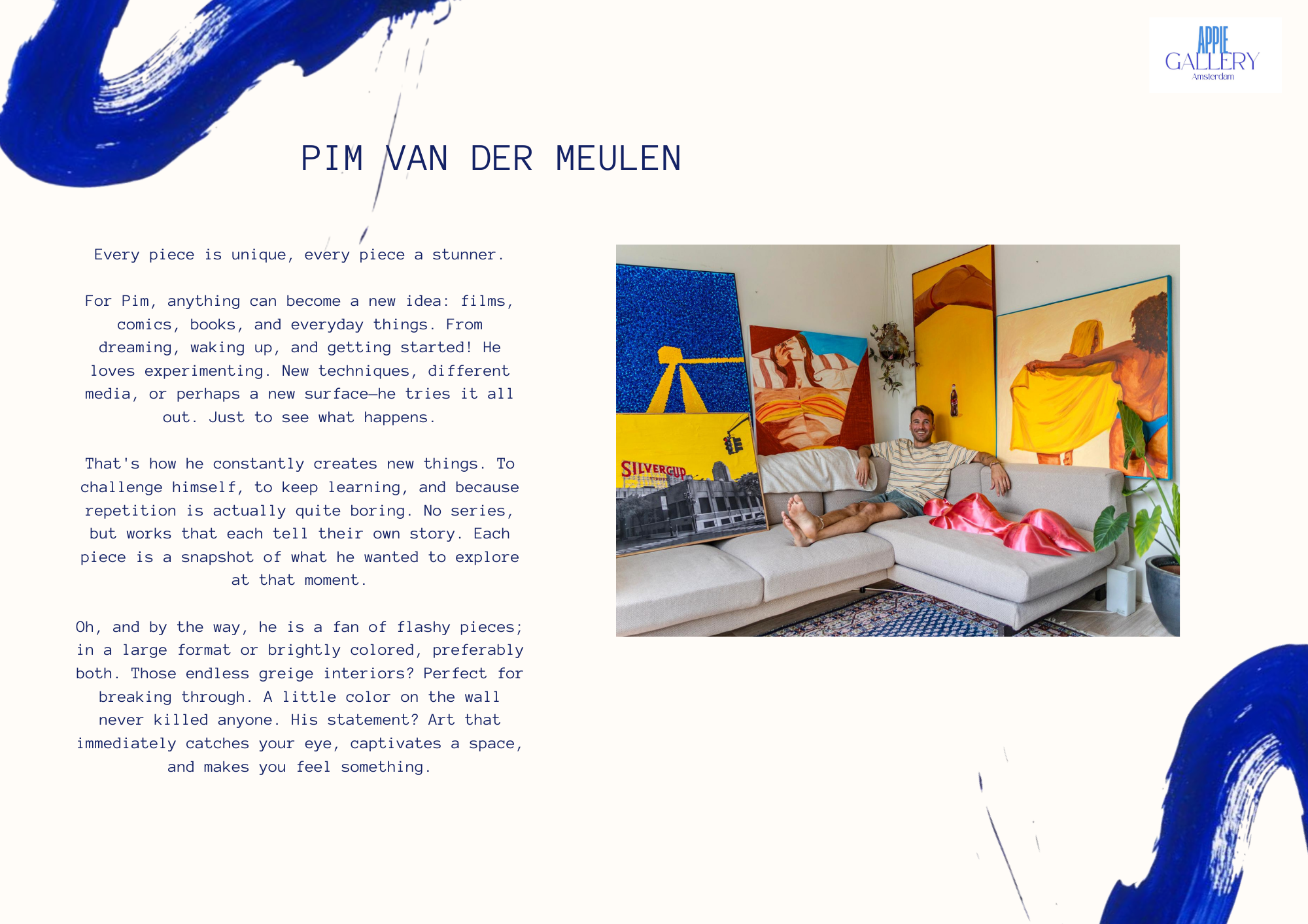 Paintings by Pim van der Meulen