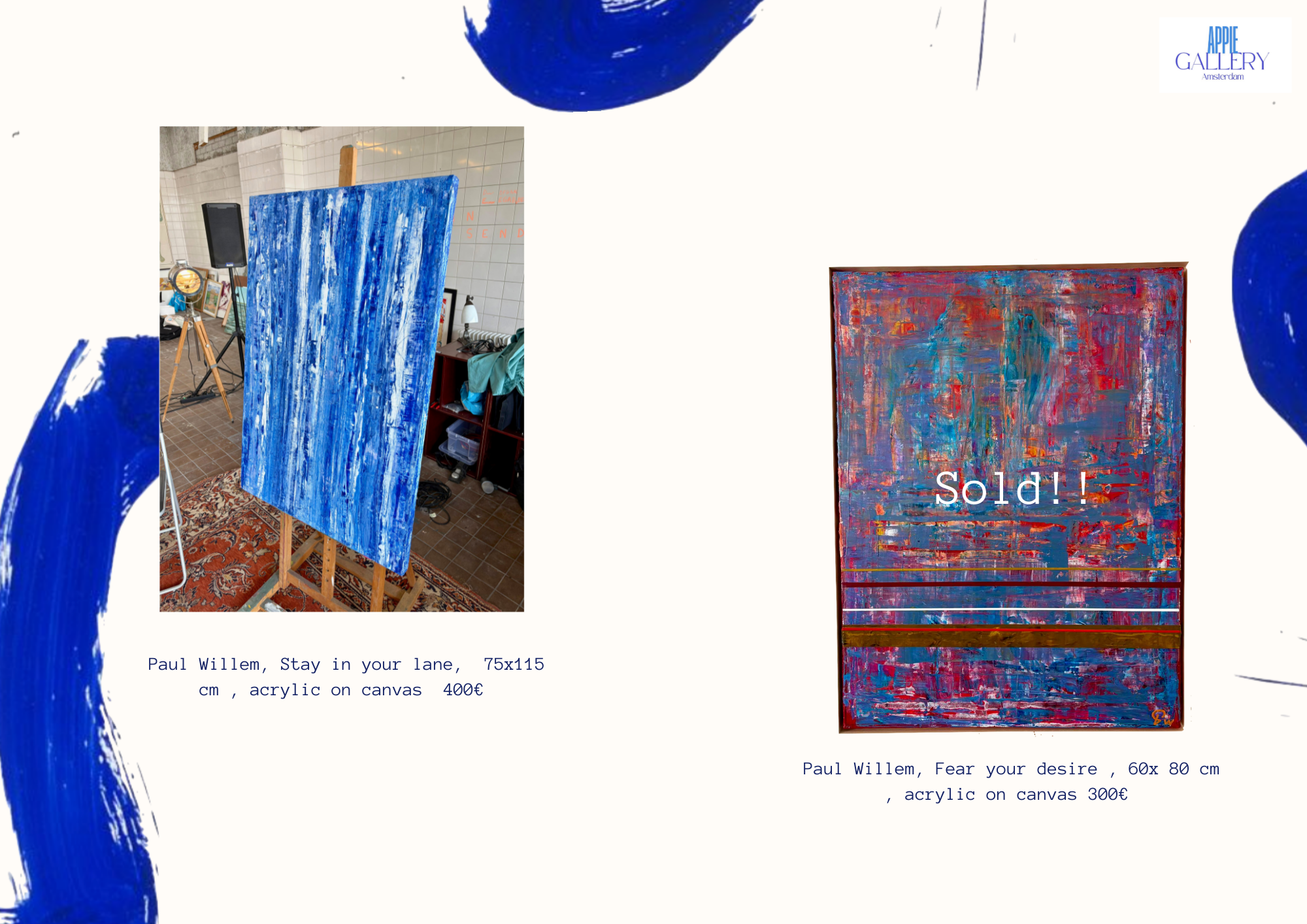 Paintings by Paul Willem