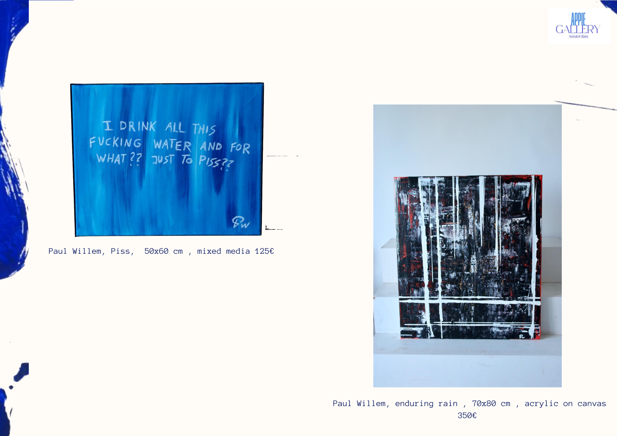 Paintings by Paul Willem