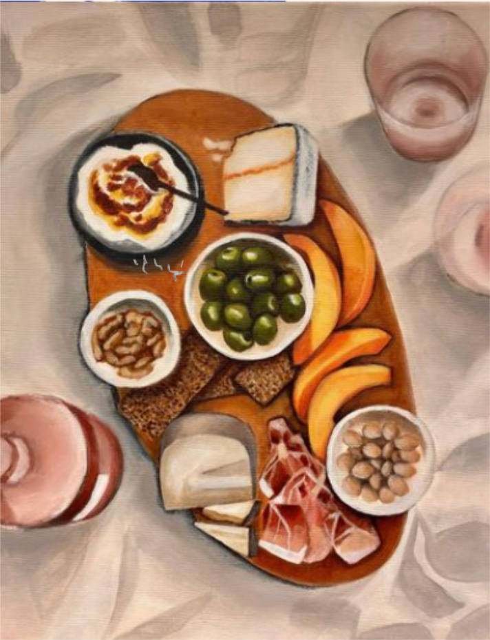 "Borrelplank" by Stephanie Manusama