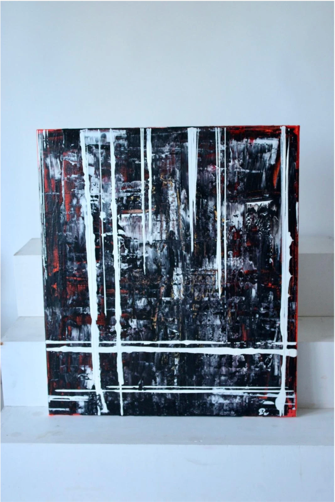 "Enduring rain" Paul Willem