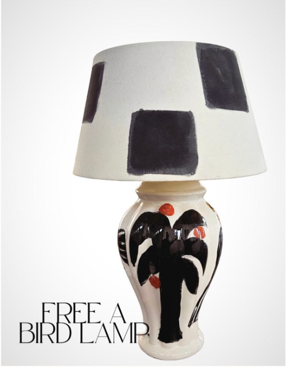 "Free a bird" lamp by Nathalie